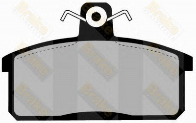 BRAKE ENGINEERING pa1402 -  Комплект тормозных колодок, дисковый тормоз